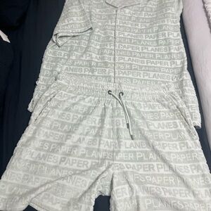 2-Piece Men’s Terry Cloth Short Set